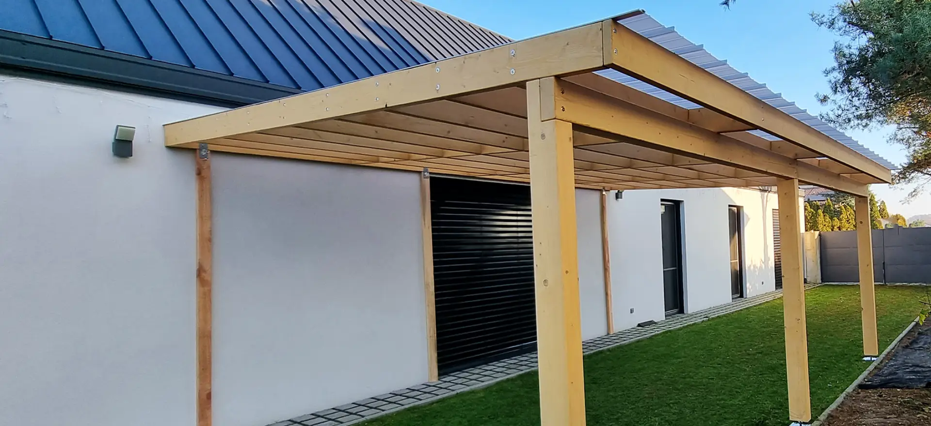 Wiata garażowa Eco Patio 360×500 cm